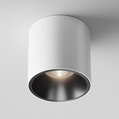 Luminosa Lighting Luminosa Maytoni Alfa Led Dimmable Surface Mounted Downlight White, 900Lm, 4000K - image 1
