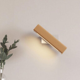 Wall Sconce Led Rotatable Wood Wall Mount Lamp White Warm White - thumbnail 3