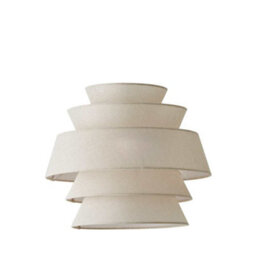 Valuelights Valerie 5 Tier Natural Linen Ceiling Lamp Shade (D)40Cm - thumbnail 6