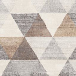 Livabliss Roma-Geometric Grey Brown White Living Dining Bedroom Rug 160 X 215 Cm Easy Care, Non Shedding - thumbnail 7