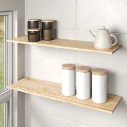 Core Products 1200X300mm Solid Pine Natural Sanded Chunky Shelf Board - thumbnail 4