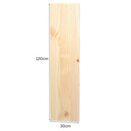 Core Products 1200X300mm Solid Pine Natural Sanded Chunky Shelf Board - thumbnail 2