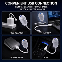 5D Galaxy Projector Starry Sky Night Light 24 Films Usb Ceiling Lamp - thumbnail 4