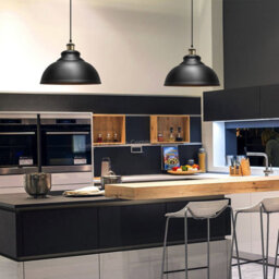 Long Life Lamps Company Vintage Industrial Black Metal Ceiling Pendant Light M0138 - thumbnail 8
