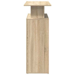 Berkfield Reception Desk Sonoma Oak 100X40X104 Cm Engineered Wood - thumbnail 6