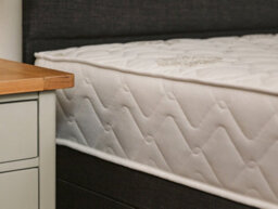 Divan Base Direct Venice Comfort Care Sprung Divan Bed Set 2Ft6 Small Single 2 Drawers Side - Naples Slate - thumbnail 2