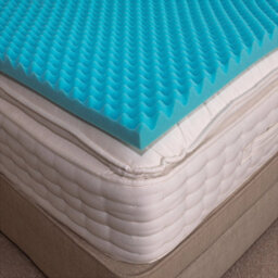 Loops Reversible 2 Inch Gel Memory Foam Mattress Topper For Standard Double Beds - thumbnail 3