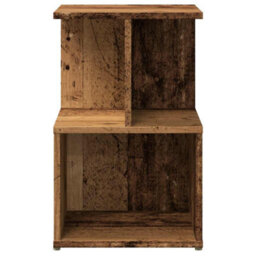 Berkfield Bedside Cabinets 2 Pcs Old Wood 35X35X55 Cm Engineered Wood - thumbnail 5