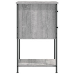 Walplus Bedside Cabinet Grey Sonoma 32X42X70 Cm Engineered Wood - thumbnail 7