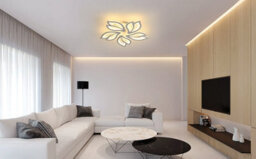 Pheashine White Magnolia Led Ceiling Light, 45W 600mm Dimmable With App/remote Control - thumbnail 2
