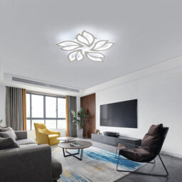 Pheashine White Magnolia Led Ceiling Light, 45W 600mm Dimmable With App/remote Control - thumbnail 4