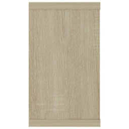 Berkfield Wall Cube Shelf 4 Pcs Sonoma Oak 80X15X26.5 Cm Engineered Wood - thumbnail 8