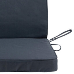 icon Outdoor High Back Seat Pad 4X Slate Grey - thumbnail 4