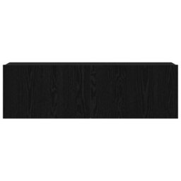 Walplus Tv Cabinets Black Oak 100 X 30 X 30 Cm Engineered Wood - thumbnail 7