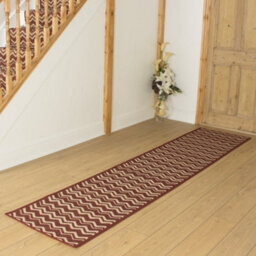 Chevron Hallway Runner Rug - Hardwearing, Non-Slip & Durable Carpet For Hall, Kitchen & Corridor - thumbnail 4