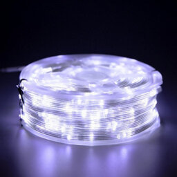 Shatchi 10M Cool White 100 Led String Lights 8 Modes Auto Timer Fairy Lights - Flexible Indoor-Outdoor - thumbnail 8