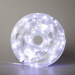 Shatchi 10M Cool White 100 Led String Lights 8 Modes Auto Timer Fairy Lights - Flexible Indoor-Outdoor - thumbnail 4