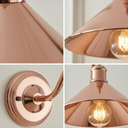 " Vintage Metal Swan Neck Wall Sconce Wall Light Fixture" - thumbnail 7