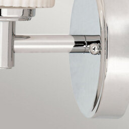 Elstead Lighting Binstead 1Lt Wall Light Finish: Polished Chrome Wired: 1X40W G9 220-240V 50Hz, Ip44 - thumbnail 3