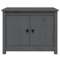 Walplus Coffee Table Grey 71X49X55 Cm Solid Wood Pine - thumbnail 6