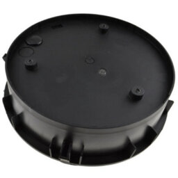 Black Round Outdoor Wall Light Ip44 E27 Garden Lamp - thumbnail 4