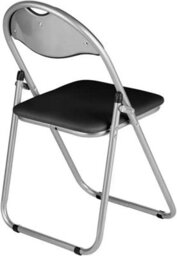 Comfortable Folding Chair With Padded Seat, Durable Steel Frame, Easy To Fold And Store - thumbnail 4