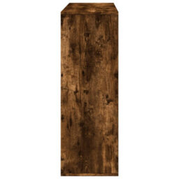 Berkfield Room Divider Smoked Oak 100X33X94.5 Cm Engineered Wood - thumbnail 5