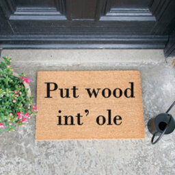 Artsy Doormats Put Wud In Ole Doormat - Regular 60X40Cm - thumbnail 2