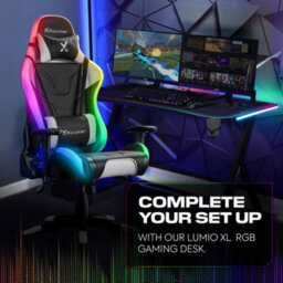 X Rocker Agility Rgb Esport Ergonomic Gaming Chair - Black - thumbnail 7