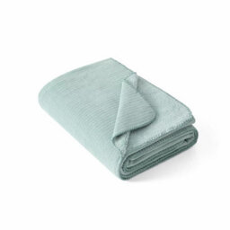 Xample Casual Living Soft Chenille Throw Blanket, Light Blue, 127 X 178 Cm, Ultra-Soft Ribbed Chenille, Sherpa Reverse, Cozy Sofa Blanket - thumbnail 4