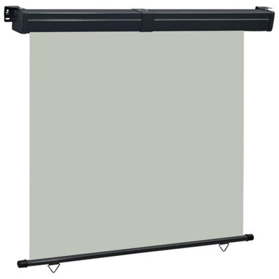 Walplus Balcony Side Awning Garden Sun Shade Canopy Gazebo For Back Door, Porch, Patio 175X250 Cm Grey - image 1