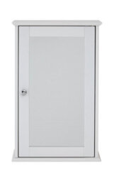 Buttercup Farm Portland Mirrored Cabinet - Wood - L15 X W34 X H53 Cm - White - thumbnail 1