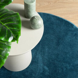 Walplus Rug Oviedo Short Pile Turquoise 160 Cm - thumbnail 7