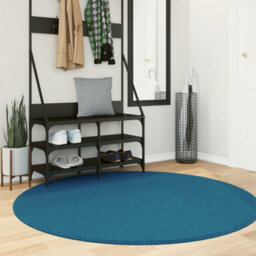 Walplus Rug Oviedo Short Pile Turquoise 160 Cm - thumbnail 1