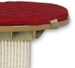 Smartcat Cat Scratching Post Pole Bed Perch For Ultimate Scratcher  - Red - thumbnail 4
