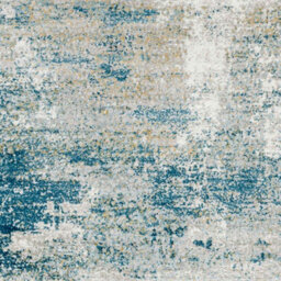 Livabliss San Francisco-Abstract Blue Grey Yellow Modern Marble Living Dining Bedroom Rug 200 X 275 Cm Easy Care, Non Shedding - thumbnail 7