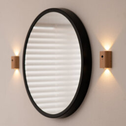 Auraglow Wooden Rechargeable Motion Sensor Wall Light - Sapele - thumbnail 4