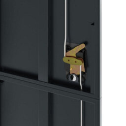 Vidaxl File Cabinet Anthracite 90X40X200 Cm Steel - thumbnail 8