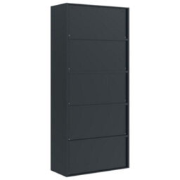 Vidaxl File Cabinet Anthracite 90X40X200 Cm Steel - thumbnail 6