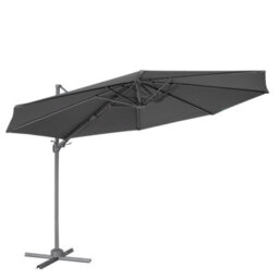 Dellonda 3M Cantilever Parasol With 360 Rotation, Tilt And Cover Grey - Dg267 - thumbnail 7
