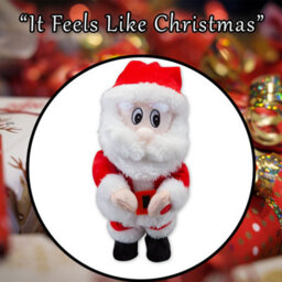 Dancing Singing Santa Christmas Decoration X 1 28.2Cm X 12.8Cm X 11.2Cm Red - thumbnail 7