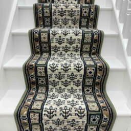 Mayan Stair Runner - Soft & Durable Carpet Runner For Stairs & Staircases, Multiple Lengths - thumbnail 4