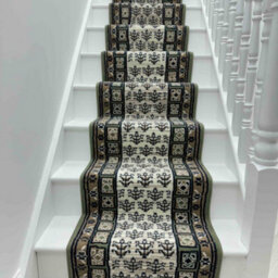 Mayan Stair Runner - Soft & Durable Carpet Runner For Stairs & Staircases, Multiple Lengths - thumbnail 3