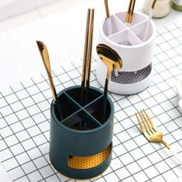 Electric Toothbrush Holder Plastic Toothpastes Organizer Storage With Drip Trays Green - thumbnail 3