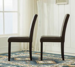 Mcc Direct Leather Dining Chairs Brown - thumbnail 2