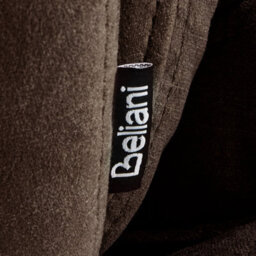 Beliani Swivel Armchair Nolvik Velvet Dark Brown - thumbnail 7