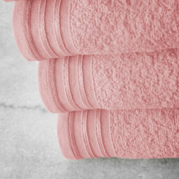 Gc Gaveno Cavailia 4 Pack Wilsford Supreme Bath Sheet Blush Pink Highly Absorbent Egyptian Cotton Towel Set - thumbnail 2