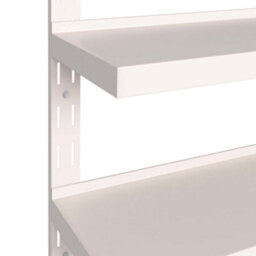 Berkfield 2-Tier Floating Wall Shelves 2 Pcs Stainless Steel 200X30 Cm - thumbnail 5