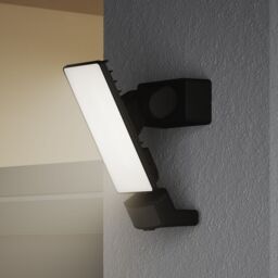 GoodHome Davern Awl1021-Ib Black Mains-Powered Cool White Outdoor Led Pir Floodlight 2000Lm - thumbnail 9