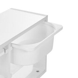 Wyld And Coco Brightnest Wall Shelf With 6 Storage Boxes, White - Space-Saving Wall-Mounted Storage For Nursery And Bedroom - thumbnail 8